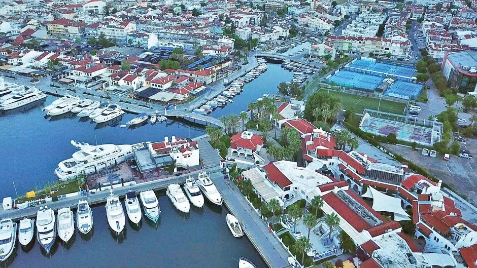 Netsel Marmaris Marina in Marmaris, Turkey