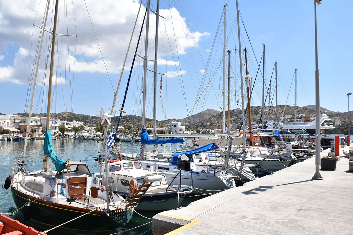 Finikas Marina, Syros, marina in Finikas, Greece — photo 5