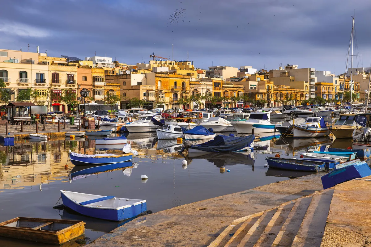 Msida Yacht Marina in Floriana, Malta