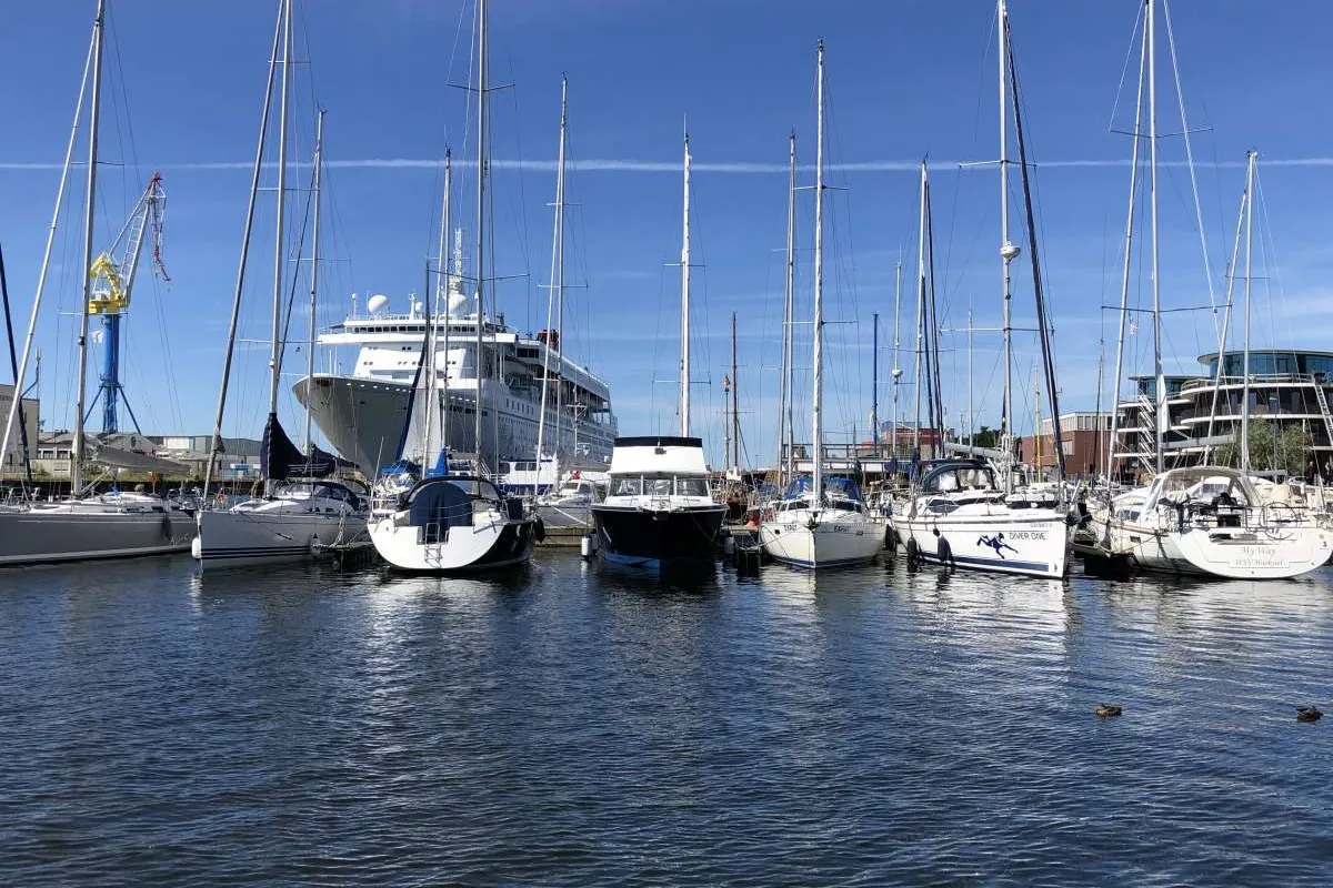 Westhafen Wismar, marina in Wismar, Germany — photo 7