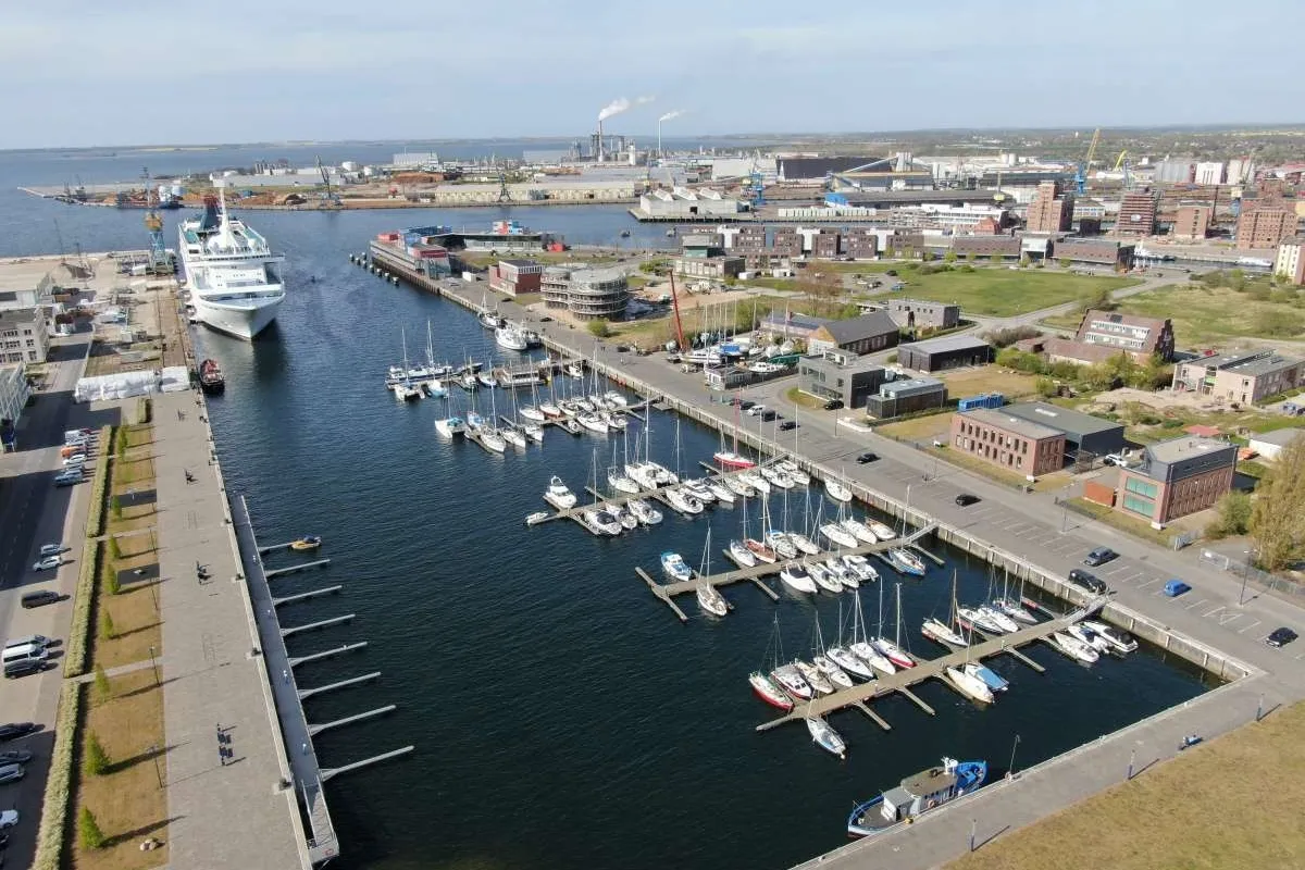 Westhafen Wismar, marina in Wismar, Germany
