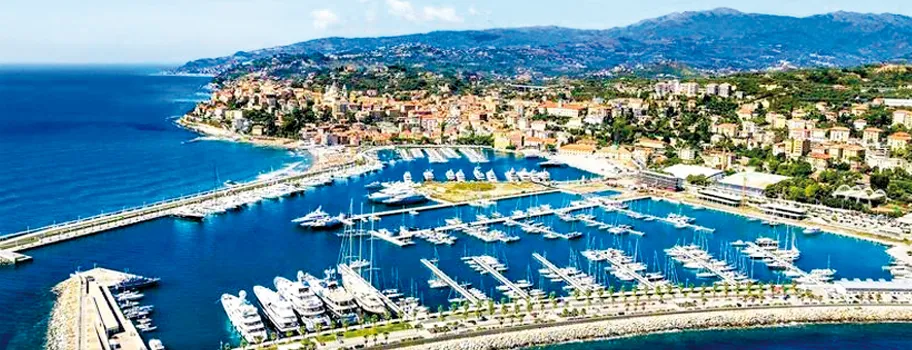 Porto di Imperia, marina in Imperia, Italy