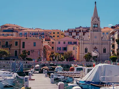 Porto di Imperia, marina in Imperia, Italy — photo 2