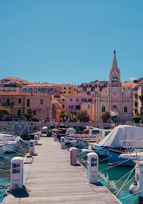 Porto di Imperia, marina in Imperia, Italy — photo 2