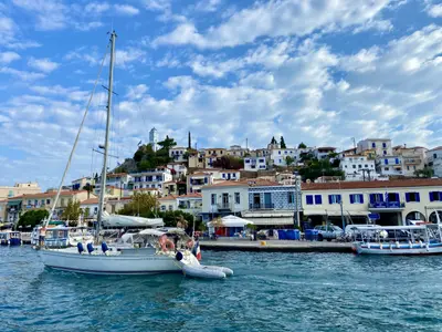 Glystra Lagonisi Marina in Kalyvia Thorikou Municipal Unit, Greece — photo 4