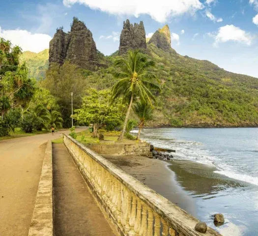 Nuku Hiva Marina in Nuku Hiva, France