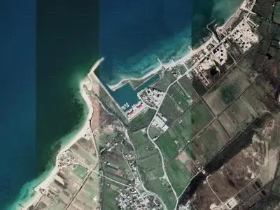 Orikum marina in Orikum, Albania