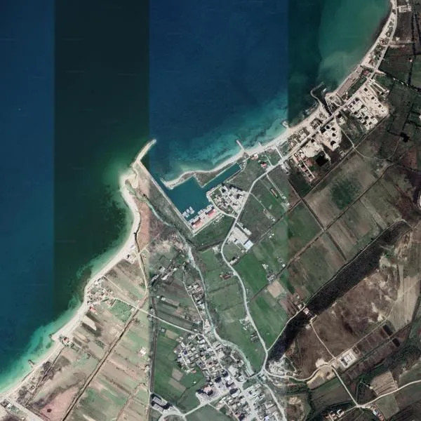 Orikum marina in Orikum, Albania