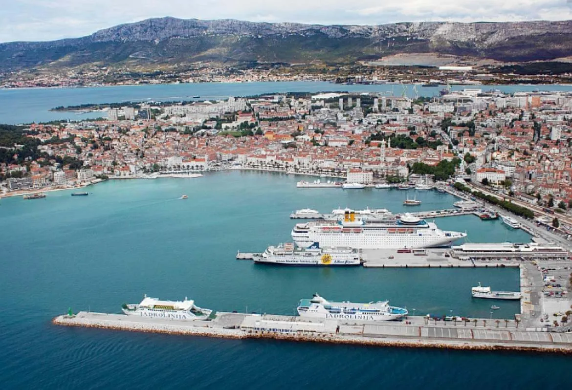 Port of Split / East Harbour, marina in Split, Croatia