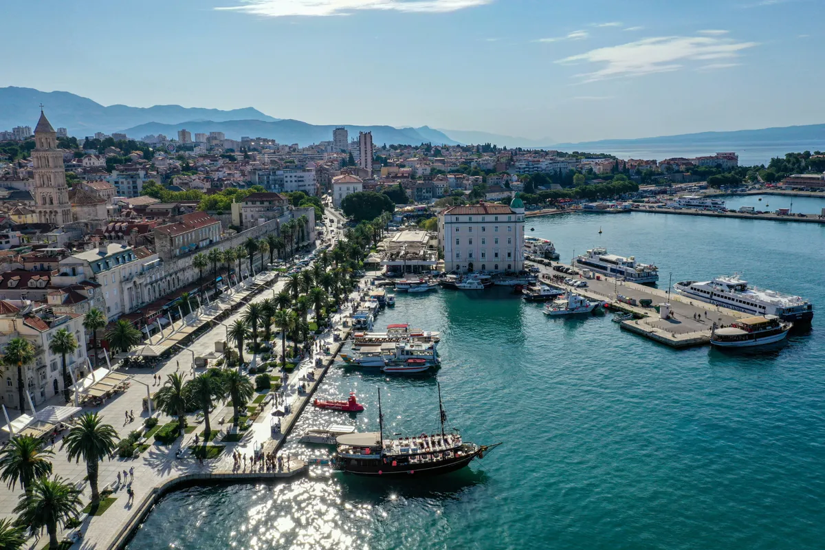 Port of Split / East Harbour, marina in Split, Croatia — photo 3