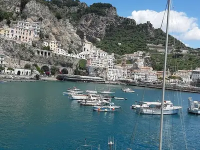 Amalfi Harbour, marina in Pogerola, Italy — photo 4
