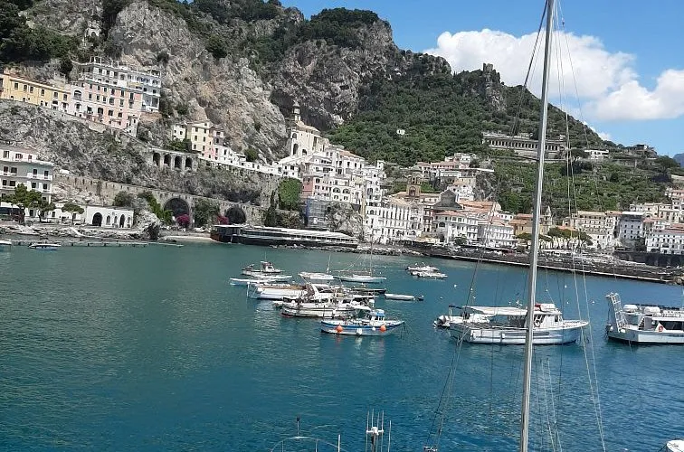Amalfi Harbour, marina in Pogerola, Italy — photo 4