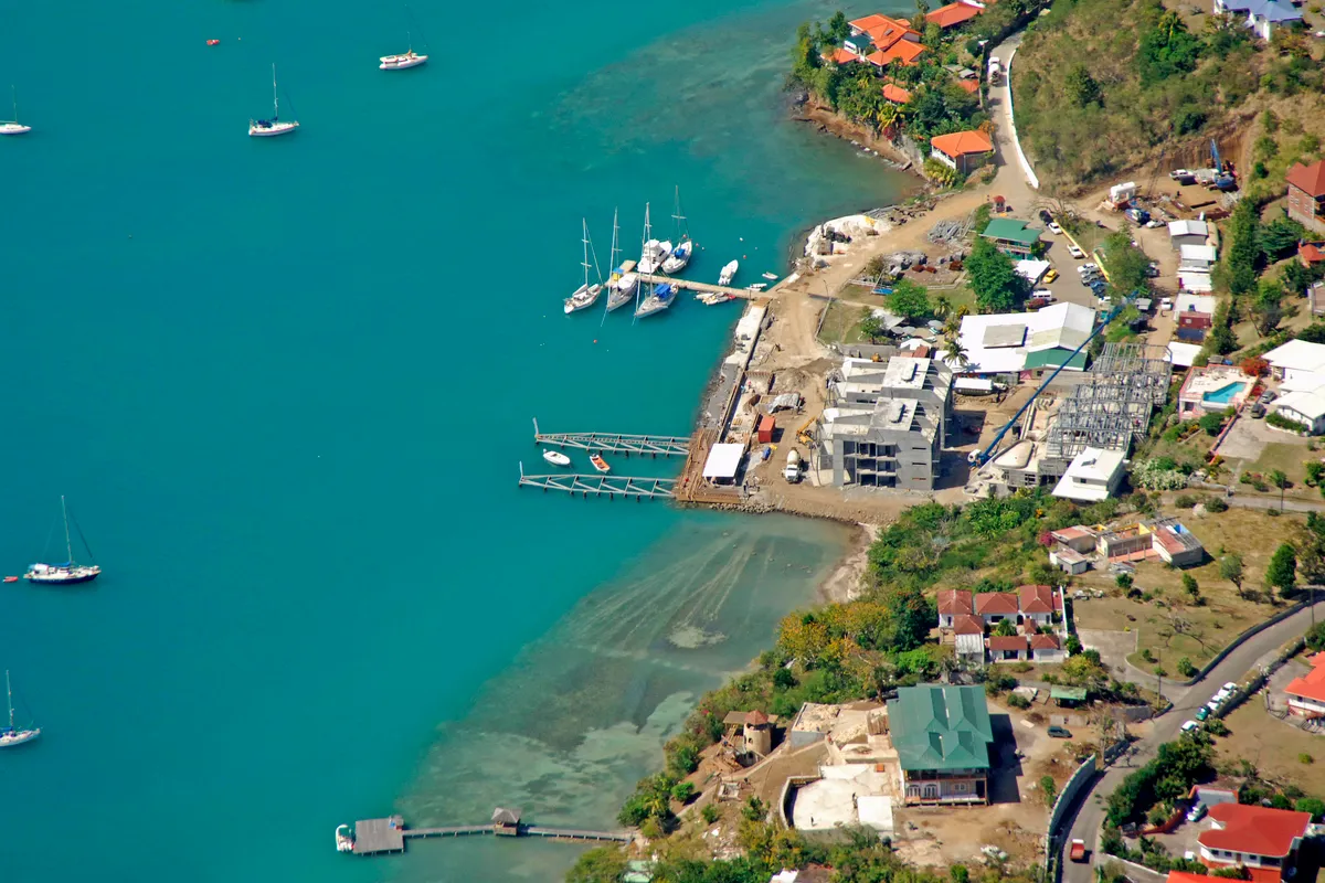 Prickly Bay Marina in Lance Aux Epines, Grenada
