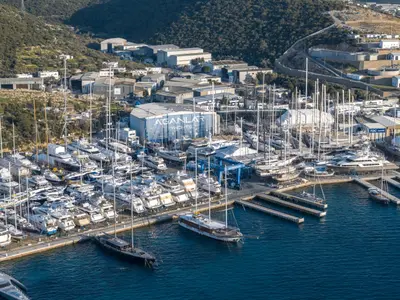 Ağanlar Shipyard & Marina in Bodrum, Turkey — photo 2