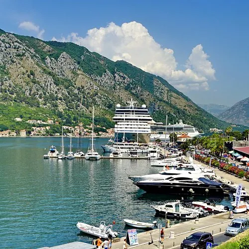 Kotor, Port of Kotor, marina in Kotor, Montenegro — photo 2