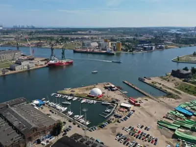 Przystan Cesarska Marina in Gdańsk, Poland — photo 2