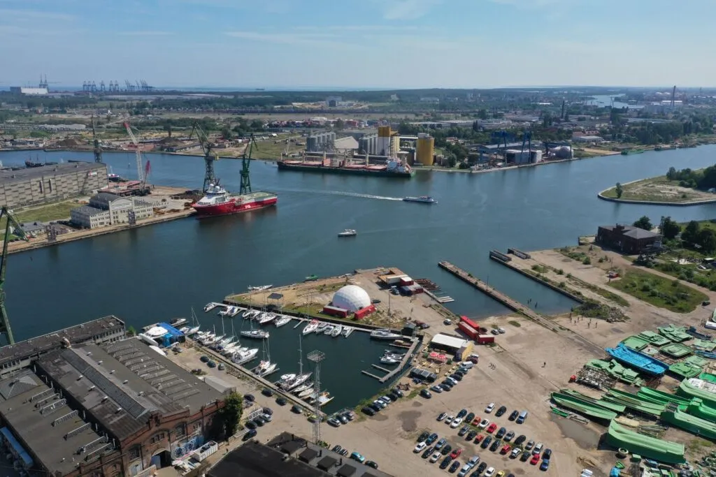 Przystan Cesarska Marina in Gdańsk, Poland — photo 2