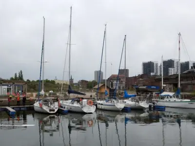 Przystan Cesarska Marina in Gdańsk, Poland — photo 4