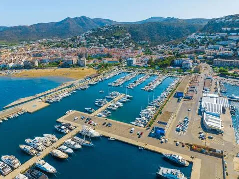 Port Roses, marina in Roses, Spain