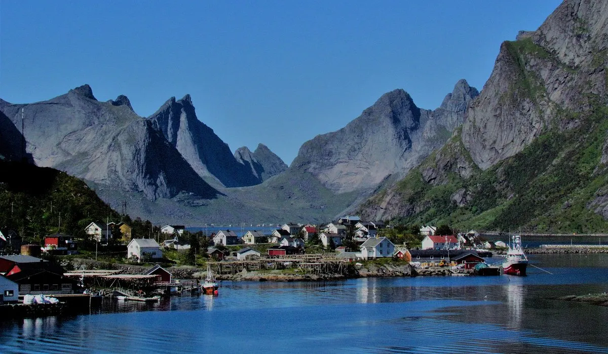 Lofoten Marina in Svolvær, Norway