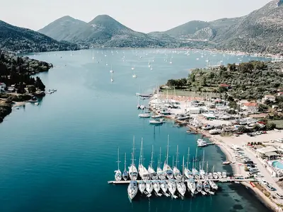 Nydri Port, marina in Municipal Unit of Ellomenos, Greece — photo 3