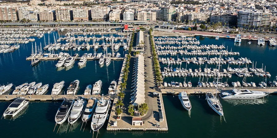 Marina Miramar Puerto Deportivo in Santa Pola, Spain