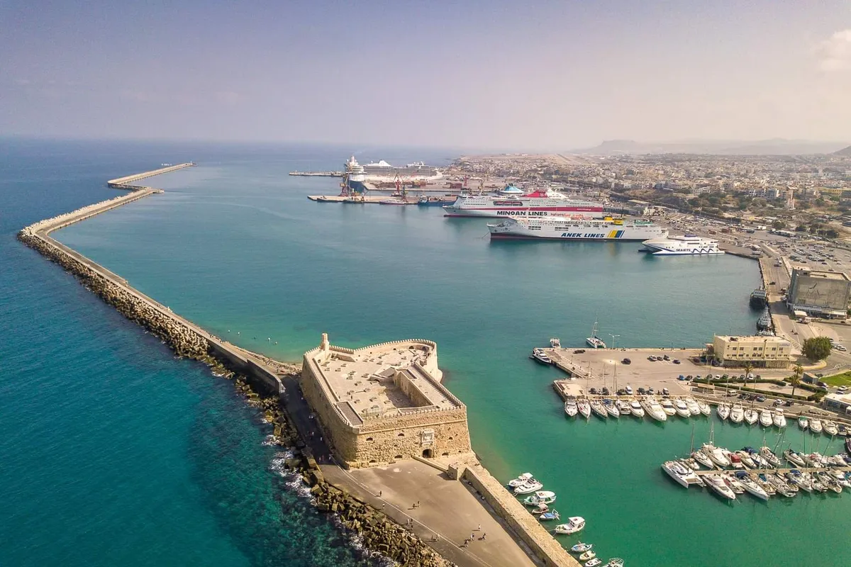 Heraklion Port, marina in Heraklion Municipal Unit, Greece — photo 3