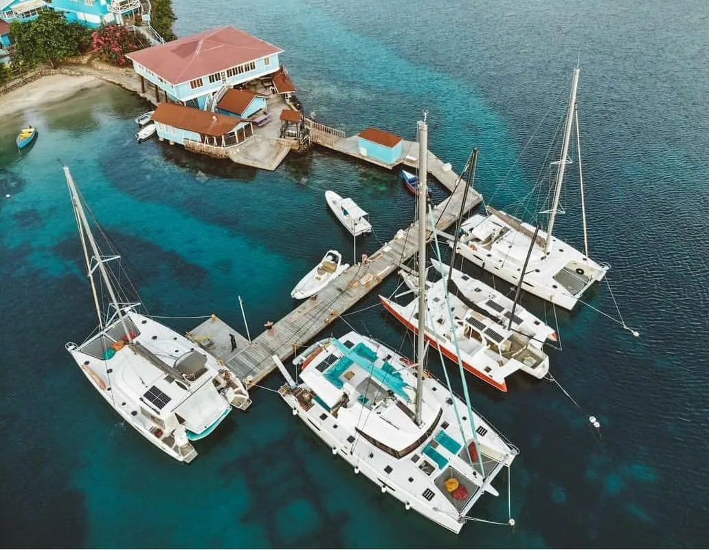 Bequia Marina in Port Elizabeth, Saint Vincent and the Grenadines