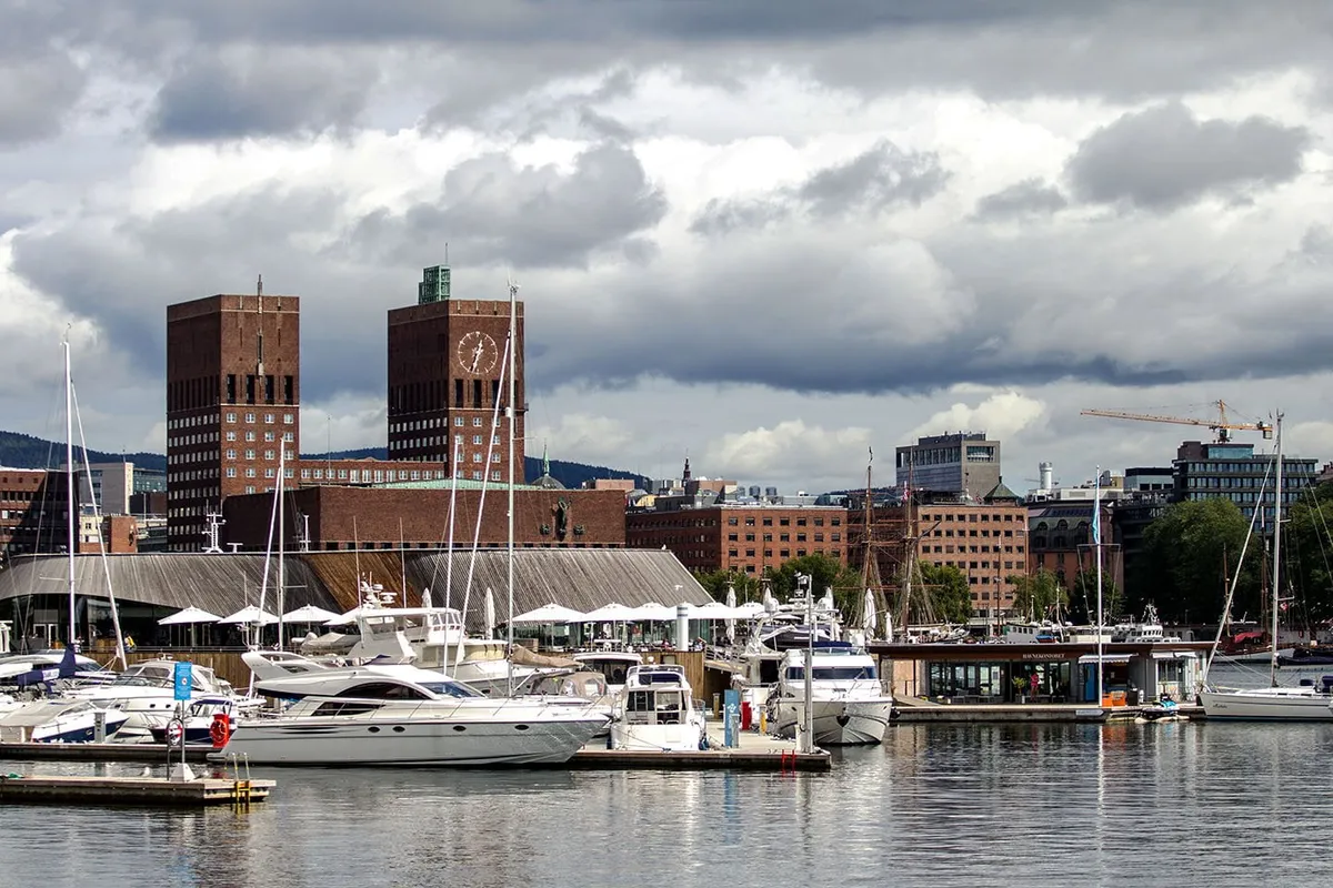 Aker Brygge Marina in Oslo, Norway — photo 7