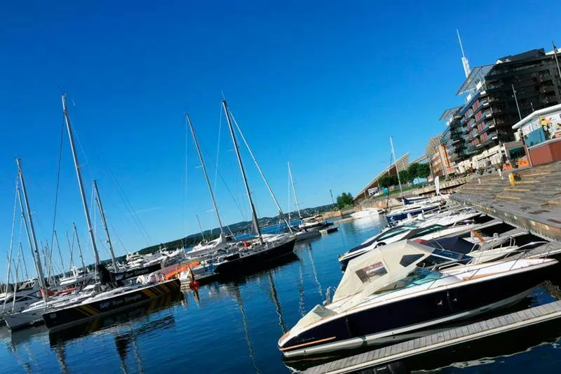 Aker Brygge Marina in Oslo, Norway — photo 9