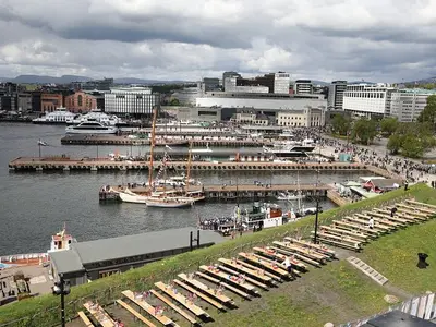 Aker Brygge Marina in Oslo, Norway — photo 5