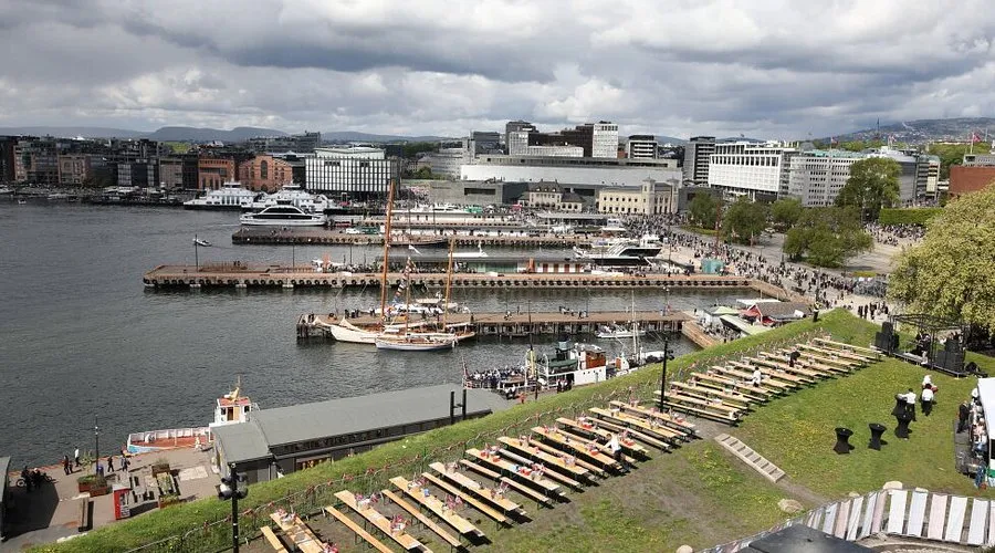 Aker Brygge Marina in Oslo, Norway — photo 5
