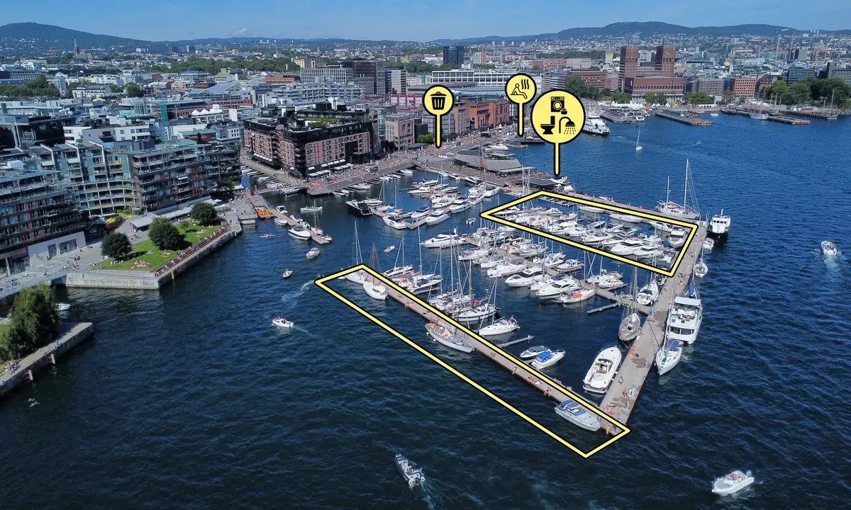 Aker Brygge Marina in Oslo, Norway — photo 2
