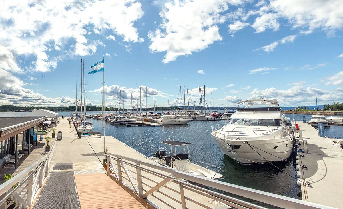 Aker Brygge Marina in Oslo, Norway — photo 3