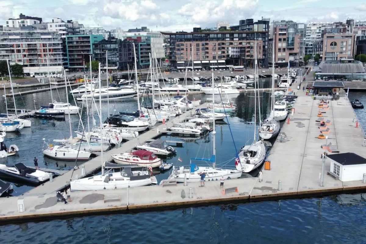 Aker Brygge Marina in Oslo, Norway — photo 6