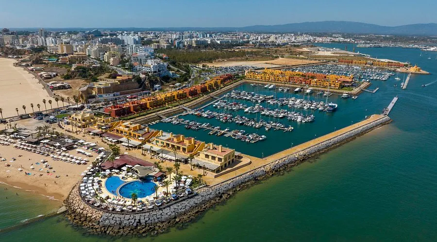 Marina de Portimao in Portimão, Portugal