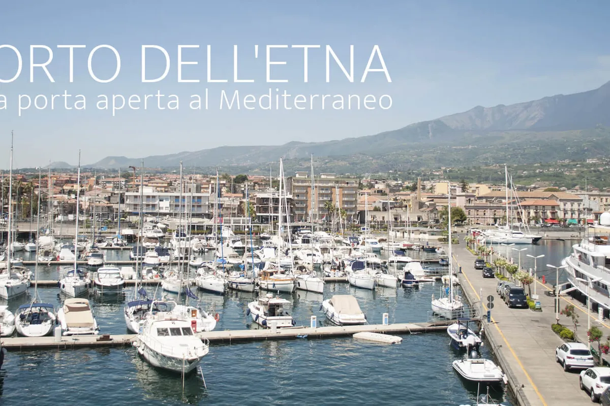 Porto dell'Etna, marina in Riposto, Italy