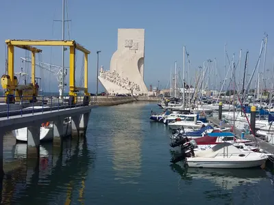 Doca de Belém Marina in Lisbon, Portugal — photo 2