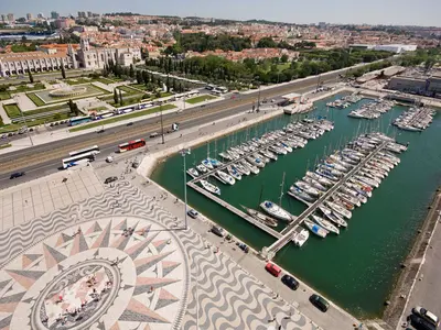 Doca de Belém Marina in Lisbon, Portugal — photo 3