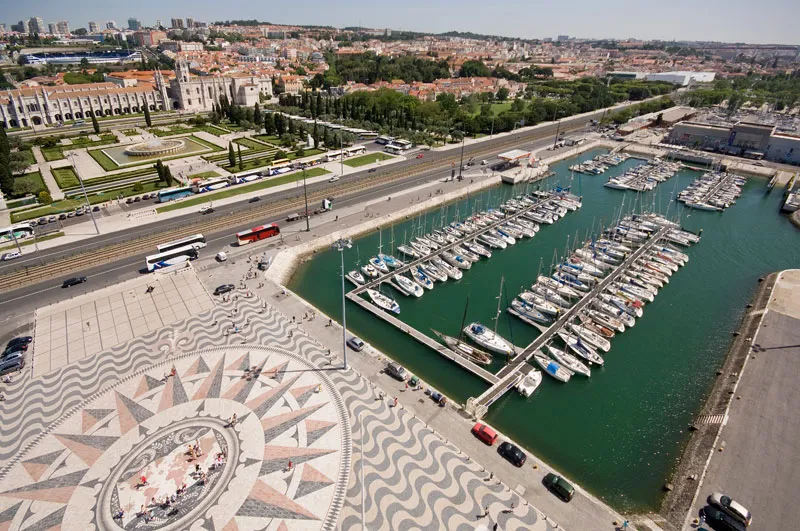Doca de Belém Marina in Lisbon, Portugal — photo 3