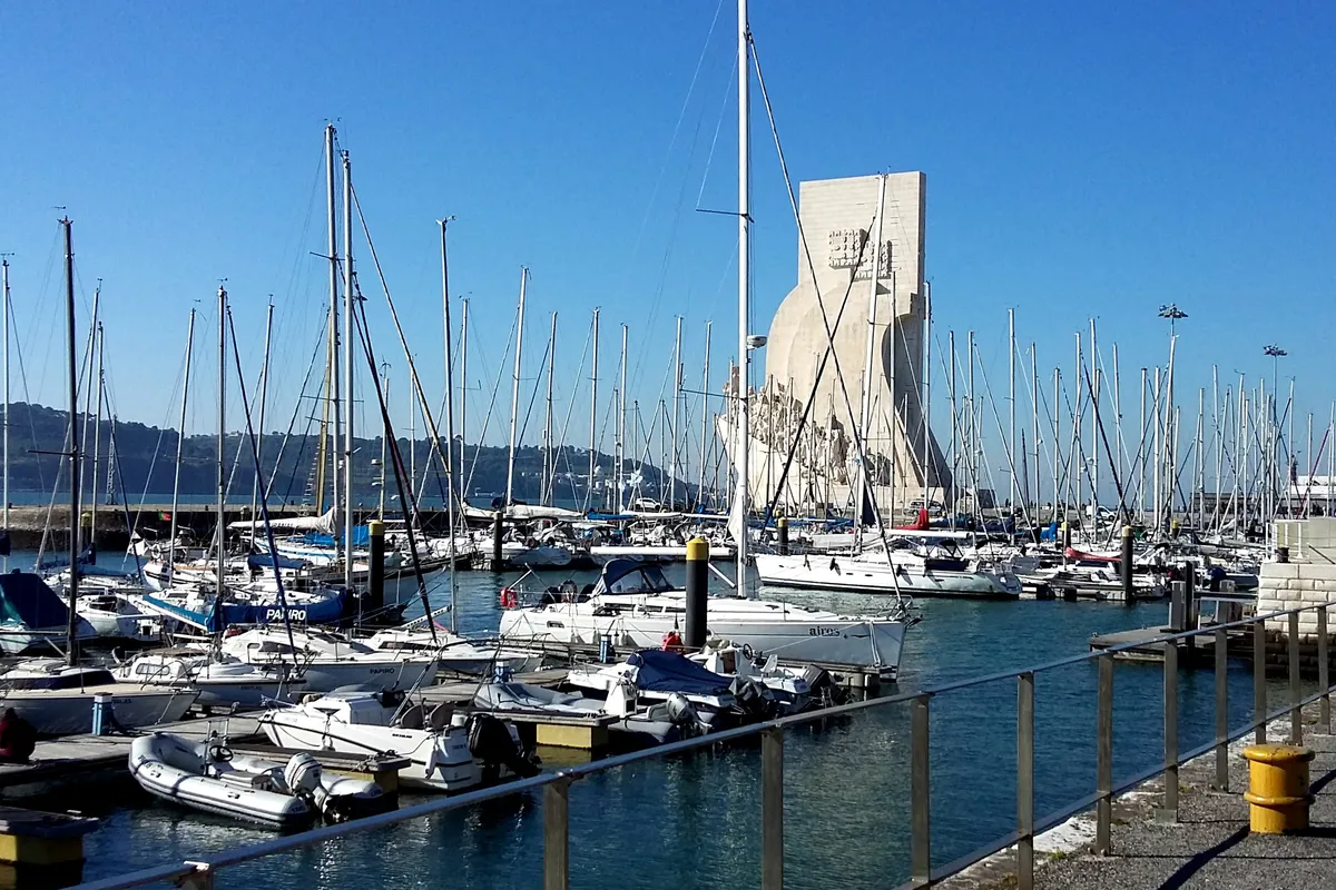 Doca de Belém Marina in Lisbon, Portugal — photo 4