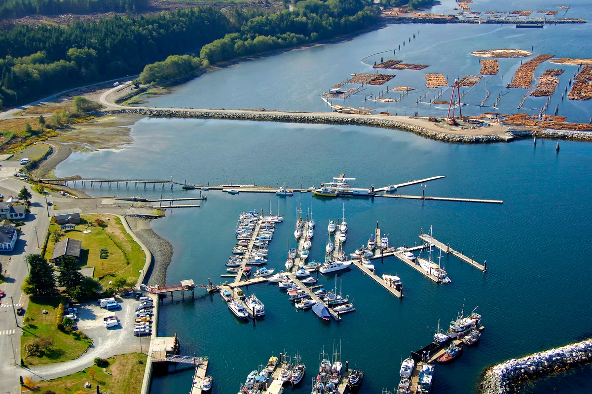 Port McNeil, marina in Port McNeill, Canada — photo 4