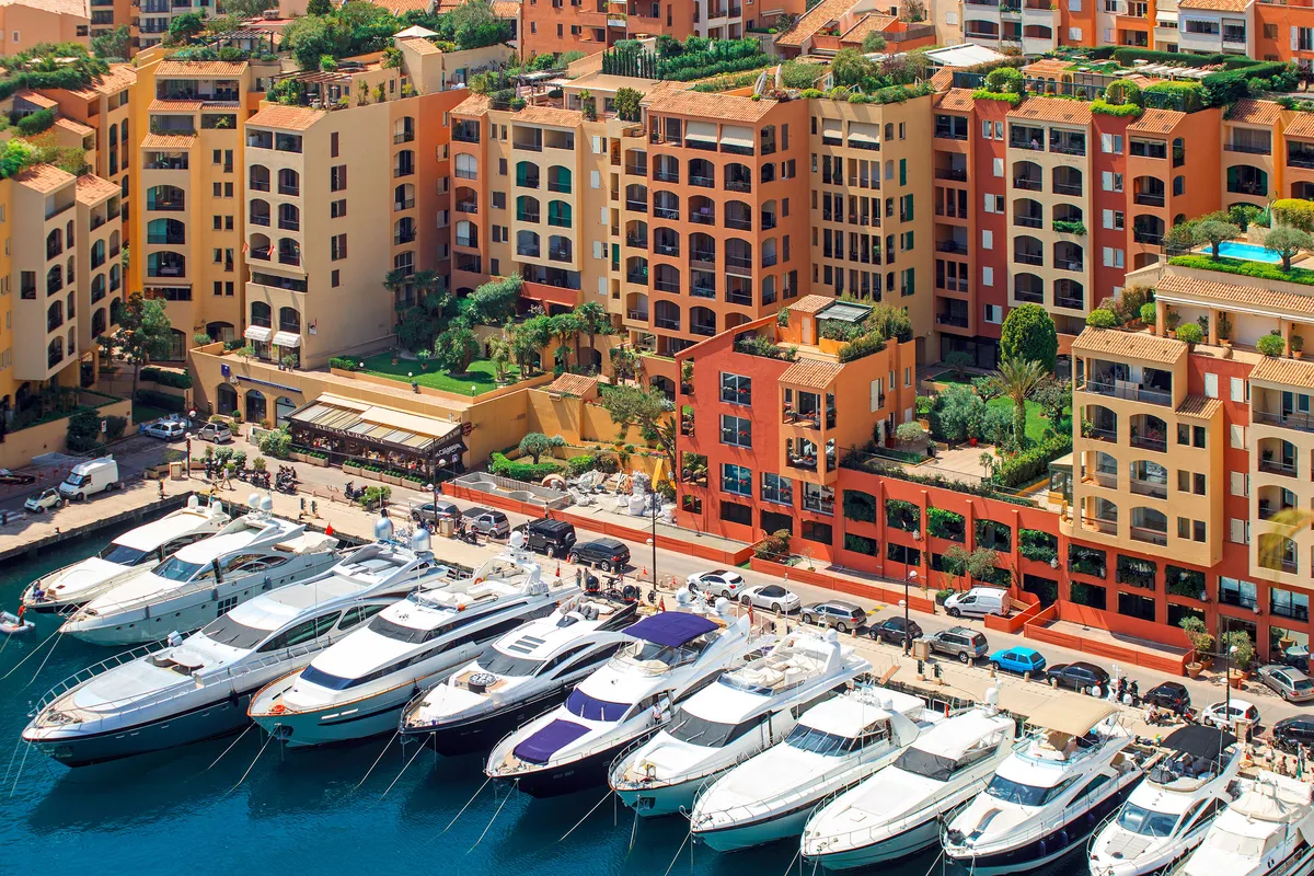 Port de Fontvieille, marina in Monaco, Monaco — photo 6