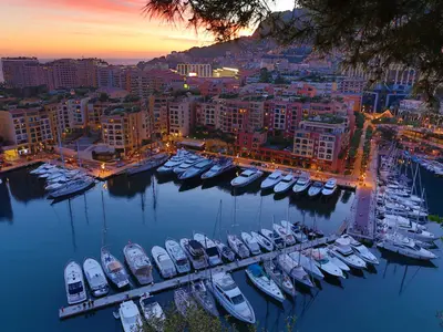 Port de Fontvieille, marina in Monaco, Monaco — photo 3