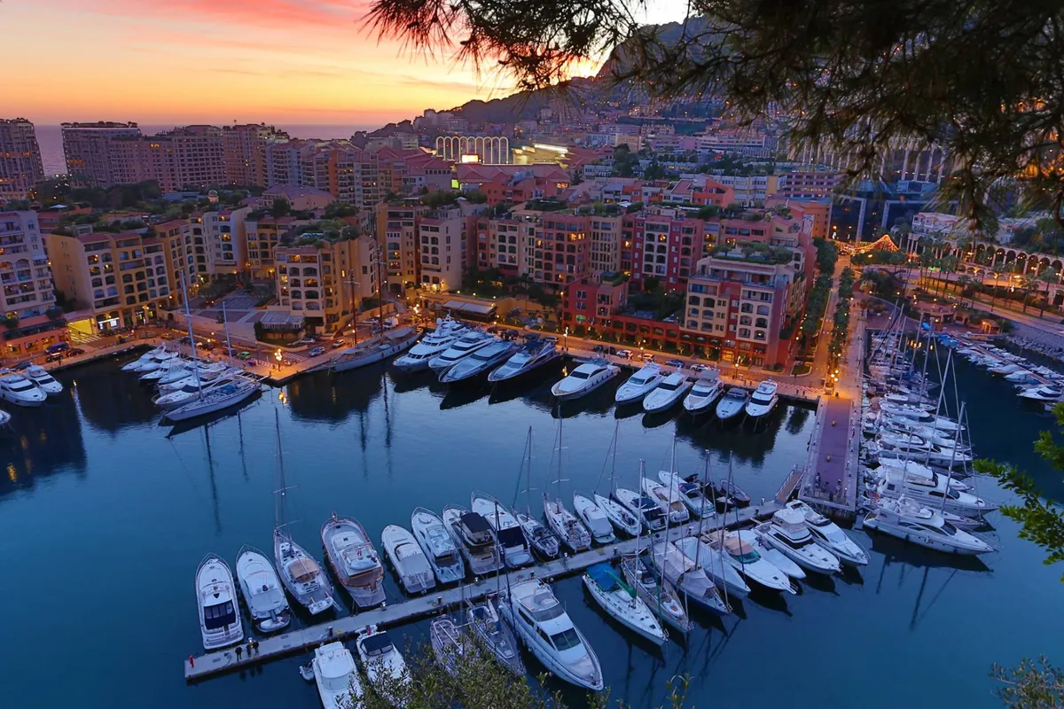 Port de Fontvieille, marina in Monaco, Monaco — photo 3