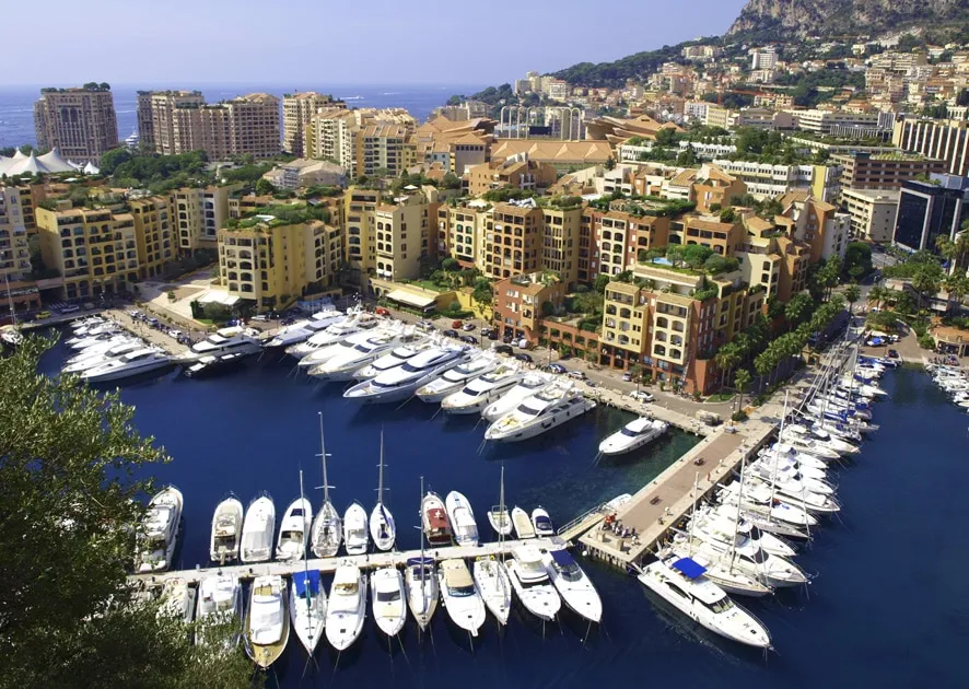Port de Fontvieille, marina in Monaco, Monaco — photo 7