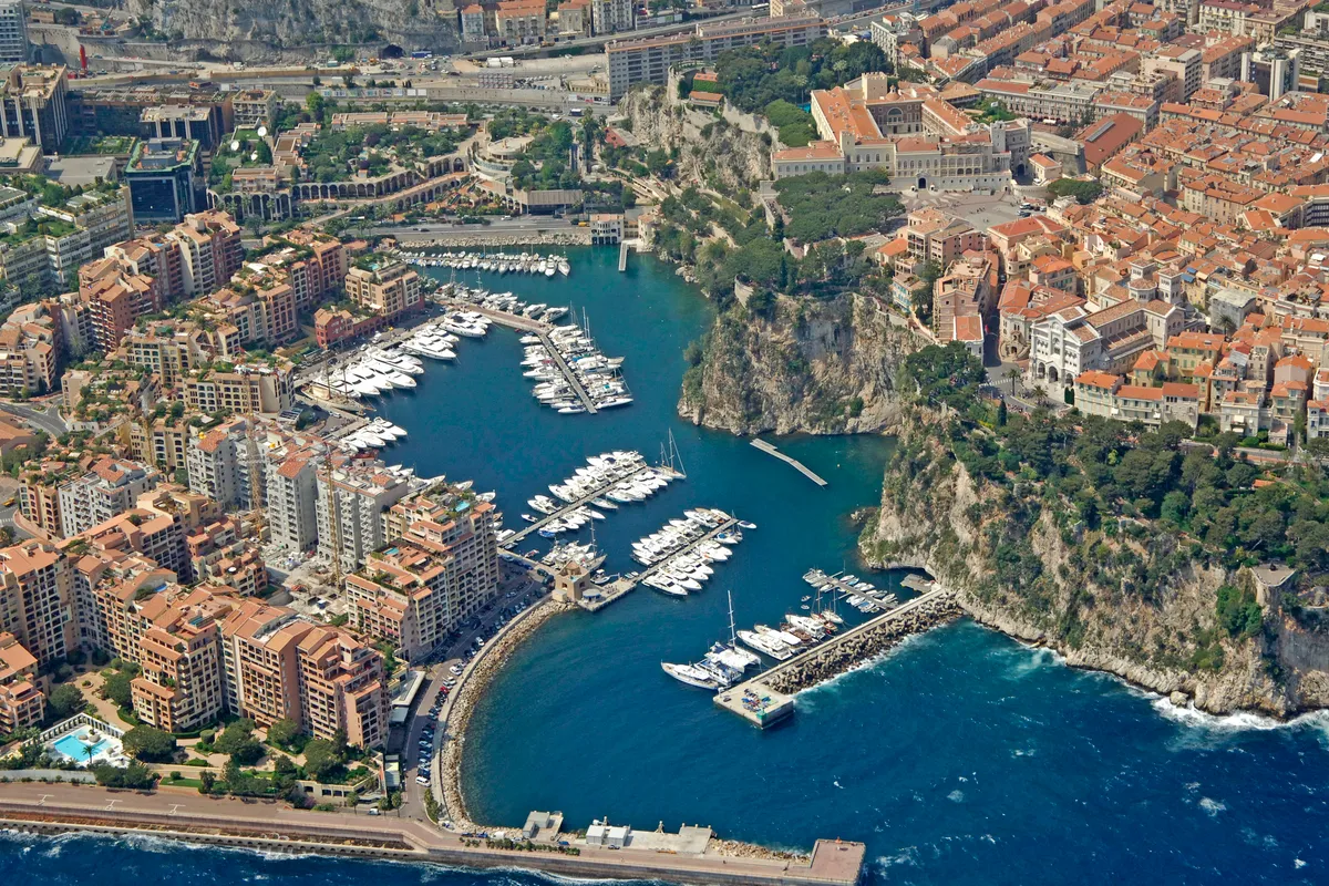 Port de Fontvieille, marina in Monaco, Monaco — photo 5