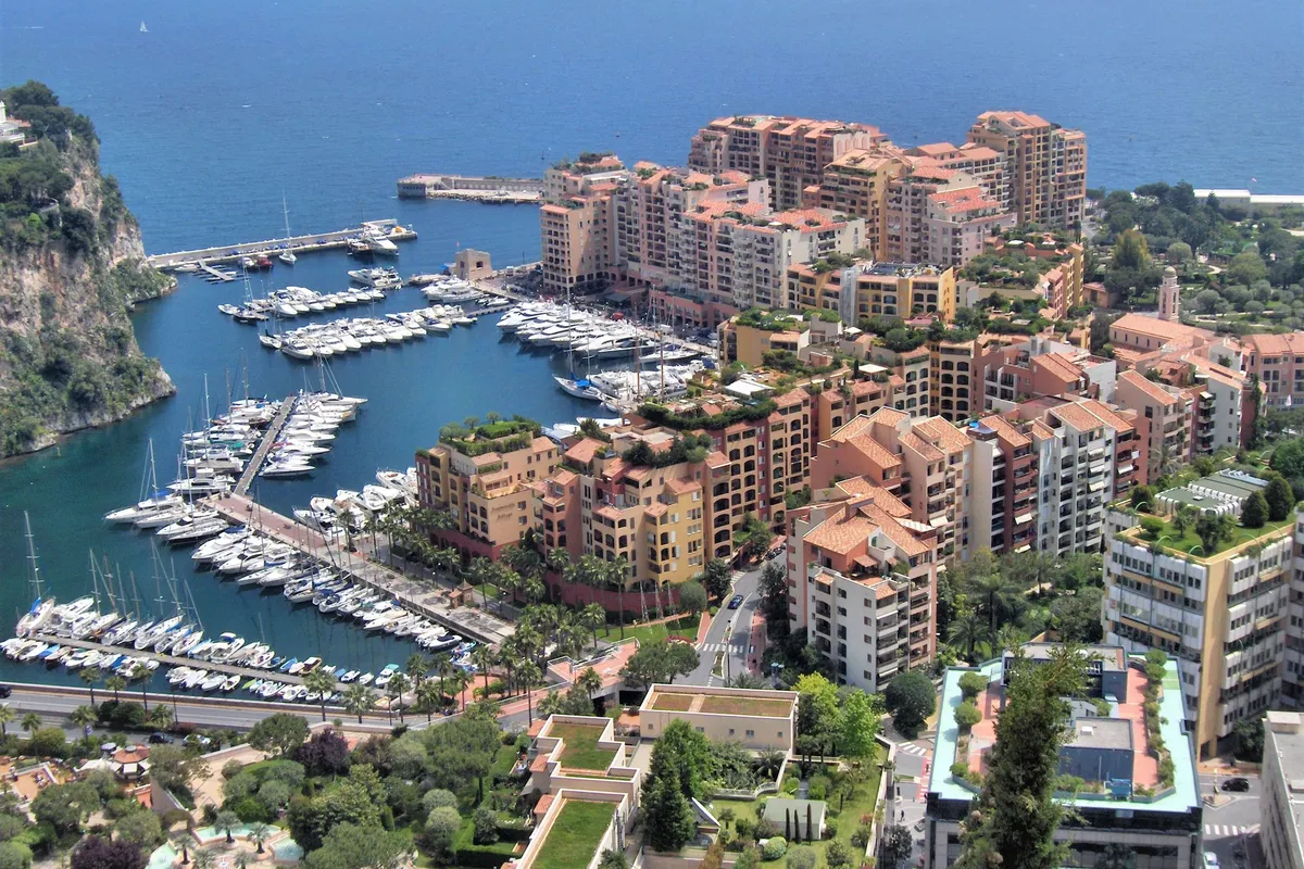 Port de Fontvieille, marina in Monaco, Monaco — photo 8