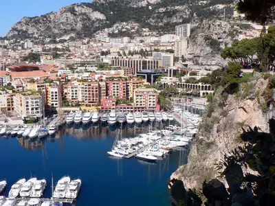 Port de Fontvieille, marina in Monaco, Monaco — photo 4