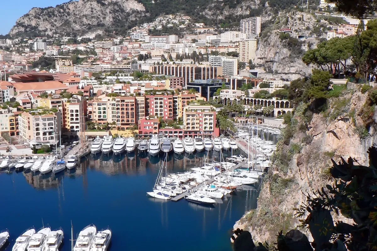 Port de Fontvieille, marina in Monaco, Monaco — photo 4
